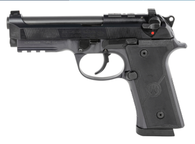 Beretta USA J92QR92170 92X RDO Centurion 9mm Luger, 4.25&quot; Barrel 18+1, Black Steel Frame, Serrated Bruniton Finish Steel Optic Cut Slide, Checkered Polymer Grip &amp; Manual/Decocker Safety
