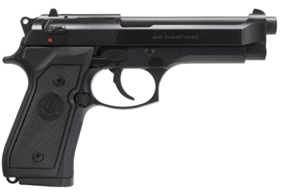 Beretta USA J92M9A0M M9 9mm Luger 4.90&quot; Barrel 15+1, Bruniton Finish Aluminum Frame, Serrated Steel Slide, Polymer Grip