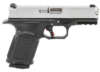 Bul Armory AXECCLEVSLV9US Axe Compact Cleaver 9mm Luger 15+1 4.02&quot; Barrel, Polymer Frame w/Picatinny Acc. Rail, Stainless Steel Slide, Aggressive Textured Polymer Grip