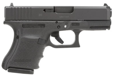 Glock G29 Gen4 Subcompact 10mm Auto 3.78&quot; Barrel 10+1, Black Frame &amp; Steel Slide, Finger Grooved Rough Texture Grip, Modular Backstrap, Reversible Mag. Catch, Safe Action Trigger