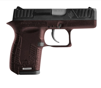 Diamondback DB0100E071 G4 380 ACP 6+1 2&quot; Stainless Steel Barrel, Black Serrated Slide, Midnight Bronze Polymer Frame w/Beavertail, Midnight Bronze Polymer Grips
