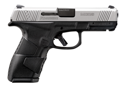 Mossberg 89020 MC2c Compact Striker Fire 9mm Luger 13+1/15+1 3.90&quot; Barrel, Polymer Frame w/Picatinny Accessory Rail, Serrated 416 Stainless Steel Slide, Aggressive Textured Polymer Grip