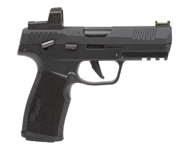 Sig Sauer 322CBRXZE P322 22 LR 20+1 4&quot; Black Steel Threaded Barrel, Black Hard Coat Anodized Optic Ready/Serrated Steel Slide, Black SS/Polymer Frame w/Picatinny Rail, Black Polymer Grips