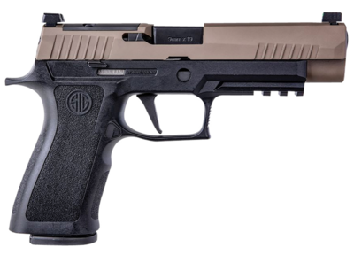 Sig Sauer 320XF9VTACR2 P320 X-VTAC Striker Fire 9mm Luger Caliber with 4.70&quot; Barrel, 17+1 Capacity, Black Finish Picatinny Rail Frame, Serrated Flat Dark Earth Stainless Steel Slide &amp; Polymer Grip