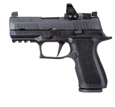 Sig Sauer 320XC9BXR3RXP10 P320 XCompact 9mm Luger 3.60&quot; 10+1 Black Black Nitron Stainless Steel Black Polymer Grip