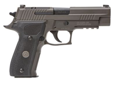 Sig Sauer 226R9LEGIONR2 P226 Full Size Legion 9mm Luger 10+1 4.40&quot;, Gray Elite Cerakote, Picatinny Rail Frame, Optic Cut Slide, Black G10 Grip, Flat Trigger, X-Ray Sights