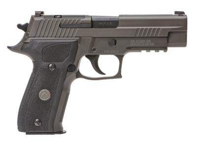 Sig Sauer 226R9LEGIONSAOR2 P226 Full Size Legion SAO 9mm Luger 10+1 4.40&quot;, Gray Elite Cerakote, Picatinny Rail Frame, Optic Cut Slide, Black G10 Grip, Flat Trigger, X-Ray Sights