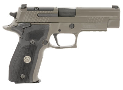 Sig Sauer E26R9LEGIONSAOR2 P226 Full Size Legion SAO 9mm Luger 15+1 4.40&quot;, Legion Gray Elite Cerakote, Picatinny Rail Frame, Romeo 1 Slide, Black G10 Grip, Flat Trigger, X-Ray Sights