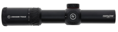 Crimson Trace 013002401 Hardline Black Anodized 1-6x24mm 34mm Tube Illuminated CT TR1-MOA Reticle