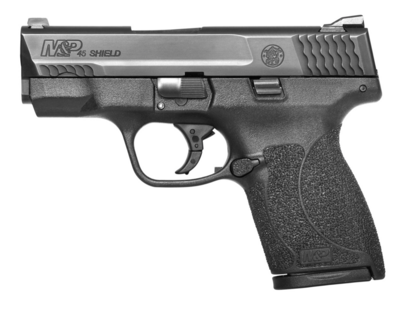Smith &amp; Wesson 11726 M&amp;P Shield 45 ACP 3.30&quot; Barrel 6+1, Black Polymer Frame, Black Armornite Stainless Steel Slide, Polymer Grip, Tritium Night Sights, No Manual Safety
