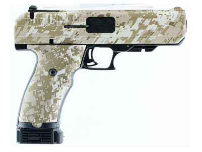 Hi-Point 34010DD Model JCP 40 S&amp;W Caliber with 4.50&quot; Barrel, 10+1 Capacity, Overall Hydro-Dipped Digital Desert Finish, Picatinny Rail Frame, Serrated Steel Slide &amp; Polymer Grip