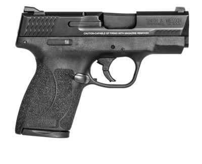 Smith &amp; Wesson 11531 M&amp;P Shield M2.0 45 ACP 3.30&quot; Barrel 6+1, Black Polymer Frame, Armornite Stainless Steel Slide, New Aggressive Grip Texture, No Manual Safety