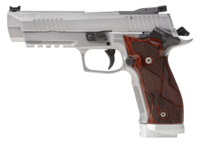 Sig Sauer 226X59CLASSIC P226 X-Five Classic 9mm Luger 20+1 5&quot; SS w/Picatinny Rail &amp; Beavertail Serrated SS/Optic Cut Slide Hogue Cocobolo Grip