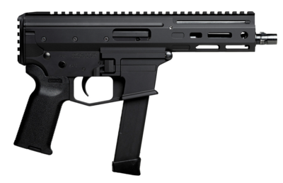 Angstadt Arms AAMDP09P06 MDP-9 9mm Luger 5.85&quot; Black Hard Coat Anodized, Black Polymer Grip, Optics Ready