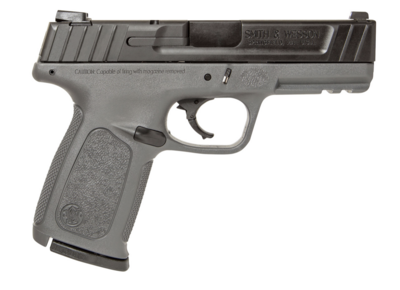 Smith &amp; Wesson 11995 SD 9mm Luger Stainless Steel 4&quot; Barrel 16+1, Gray Polymer Frame With Picatinny Acc. Rail, Armornite Stainless Steel Slide, Textured Polymer Grip, No Manual Safety