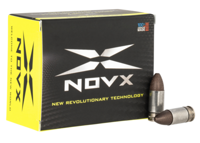 NovX Cross Trainer 9mm Luger 65 gr 1730 fps Copper Polymer Frangible (CPF) 20 Bx