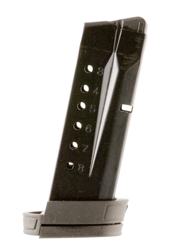 ProMag OEM Blued Steel Detachable 8rd 9mm Luger for S&amp;W M&amp;P Shield