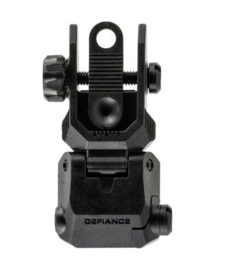 Kriss USA DARSBL00 Flip Up Rear Sight AR-15 Black Low Profile Steel