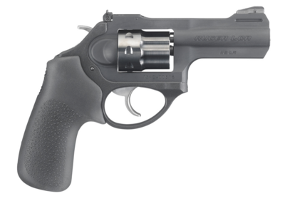 Ruger 5435 LCRx 22 LR 3&quot; Matte Black Barrel, 8rd PVD Finished Cylinder, Matte Black 7000-Series Aluminum Frame, Hogue Tamer Monogrip
