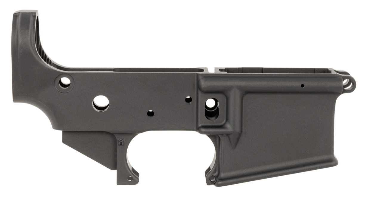 Radikal 900100 Stripped Lower Receiver Anodized 7075-T6 Aluminum For AR-15