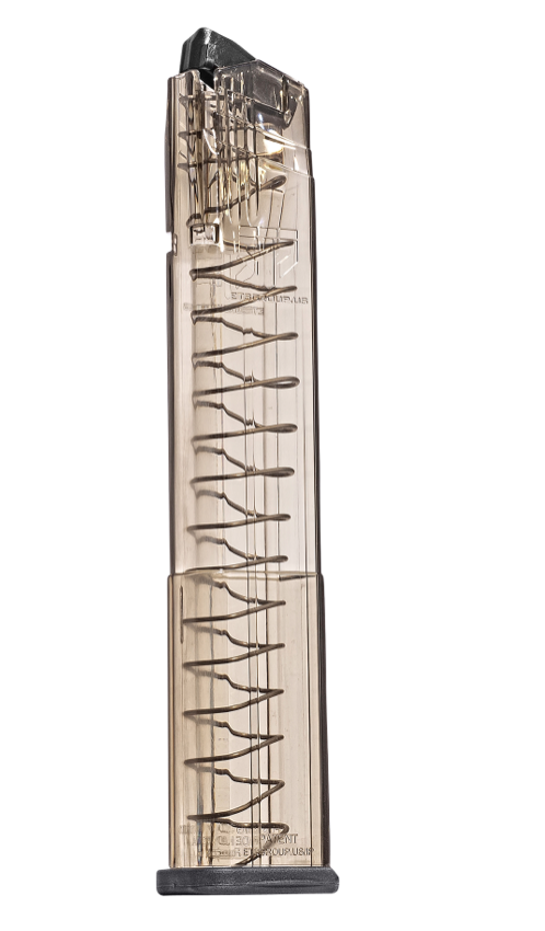 ETS Group Pistol Mags 30rd 9mm Extended For Sig P320 Smoke Polymer