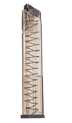 ETS Group Pistol Mags 30rd 9mm Extended For Sig P320 Smoke Polymer