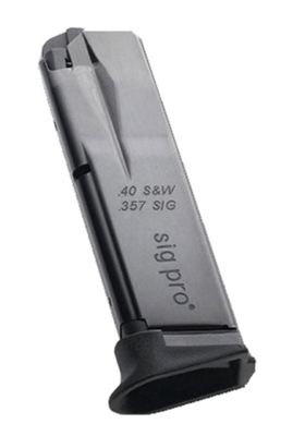Sig Sauer OEM Blued Detachable 10rd for 40 S&amp;W, 357 Sig Sig Pro 2340, P2022, Pro 2009