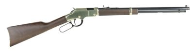 Henry H004 Golden Boy 22 LR Caliber with 16 LR/21 Short Capacity, 20&quot; Octagon Barrel, Brasslite Metal Finish &amp; American Walnut Stock Right Hand