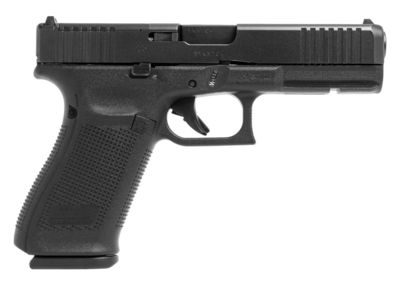Glock G21 Gen5 MOS 45 ACP 13+1 4.61&quot; Black Steel Barrel, Black nDLC Serrated Slide, Black Polymer Frame w/Accessory Rail, Black Polymer Grips Ambidextrous