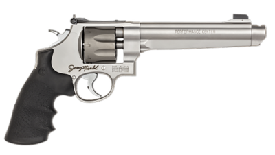 Smith &amp; Wesson 170341 Model 929 Performance Center 9mm Luger 6.50&quot; Stainless Barrel, 8rd Titanium Cylinder, Matte Stainless Steel N-Frame, Chromed Teardrop Hammer, Jerry Miculek Signature
