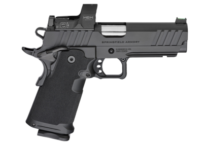 Springfield Armory PH9117AOSD Prodigy 9mm Luger 20+1/17+1 4.25&quot; Bull Barrel, Black Cerakote Carbon Steel Frame w/Picatinny Acc. Rail, Black Cerakote Optics Ready Slide, Includes Hex Dragonfly Red Dot