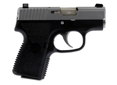 Kahr Arms KP38233N P *CA Compliant 380 ACP Caliber with 2.53&quot; Barrel, 6+1 Capacity, Black Finish Frame, Serrated Matte Stainless Steel Slide, Textured Polymer Grip &amp; TruGlo Night Sights