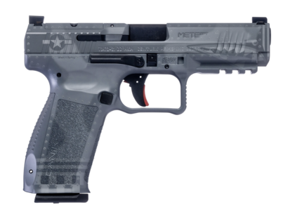 Canik HG5636LGBN Mete SFT 9mm Luger Black Grey Bomber Optic Ready/Serrated Slide Grey Bomber Synthetic Frame w/Picatinny Rail