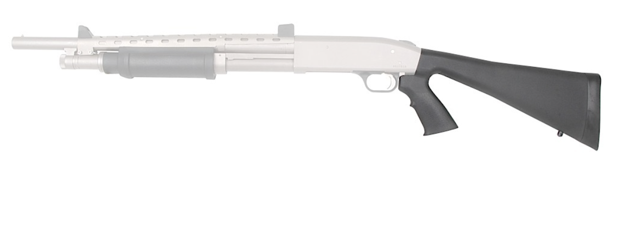 Advanced Technology SPG0100 Shotforce Shotgun Stock Fixed Pistol Grip Black Synthetic for Moss 12/20 GA, Rem 870 12 GA, Win 12/20 GA