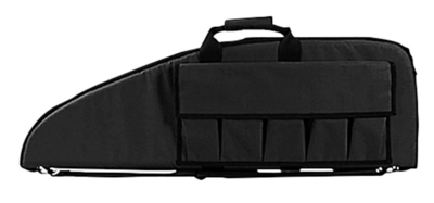 NcStar CV290742 VISM Rifle Case Black PVC Nylon with Foam Padding, Double Zippers, Carry Handle &amp; ID Holder 42&quot; L x 13&quot; H Interior Dimensions