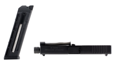 Tactical Solutions TSGCON19TE TSG-22 Conversion Kit 4.80&quot; Black Steel for Glock 19, 23, 32, 38