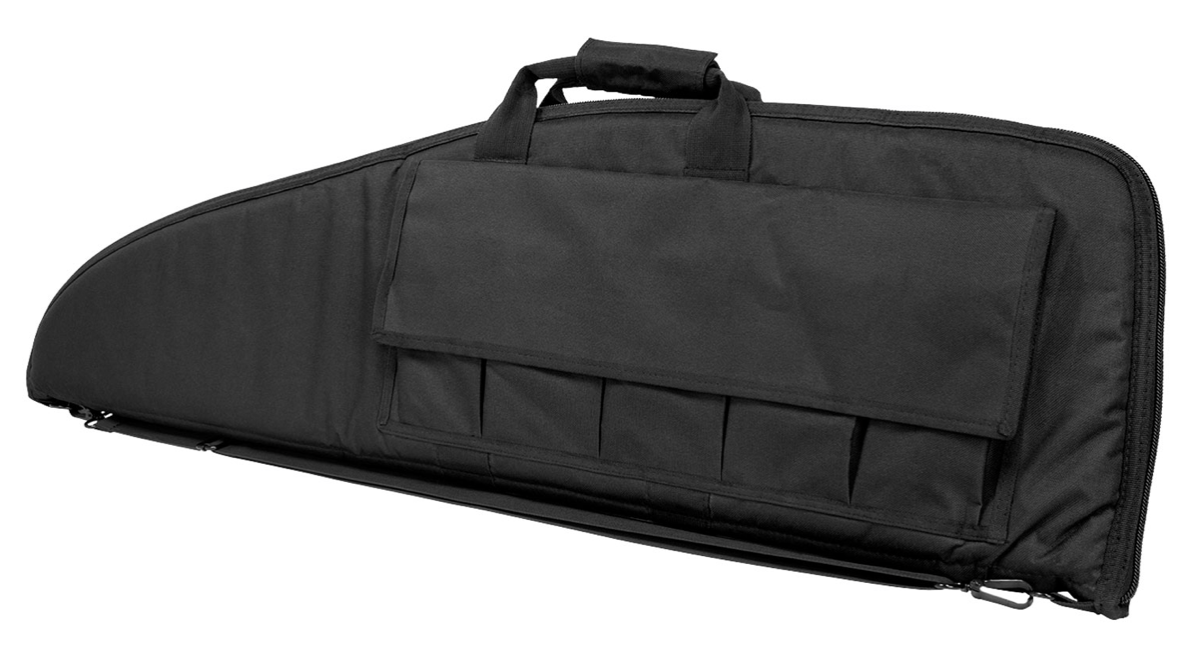 NcStar CV290740 VISM Rifle Case Black PVC Nylon with Foam Padding, Double Zippers, Carry Handle &amp; ID Holder 40&quot; L x 13&quot; H Interior Dimensions