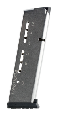 Wilson Combat 1911 Stainless Detachable 8rd for 45 ACP Wilson Combat 1911 Elite Tactical