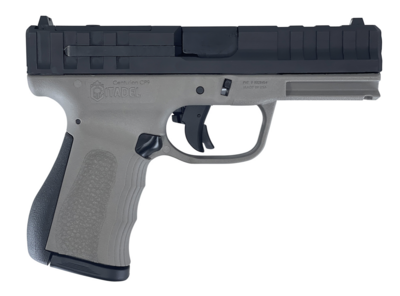 Citadel CITCP9GRY Centurion 9mm Luger 14+1 4&quot; Black Barrel, Aluminum/Optic Ready/Serrated Slide, Gray Textured Polymer Frame &amp; Grips