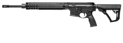 Daniel Defense 0214213175055 DDM4 MK12 SPR *CA Compliant 5.56x45mm NATO 18&quot; 10+1 Black Hard Coat Anodized Rec 6 Position w/SoftTouch Overmolding Stock Black Polymer Grip