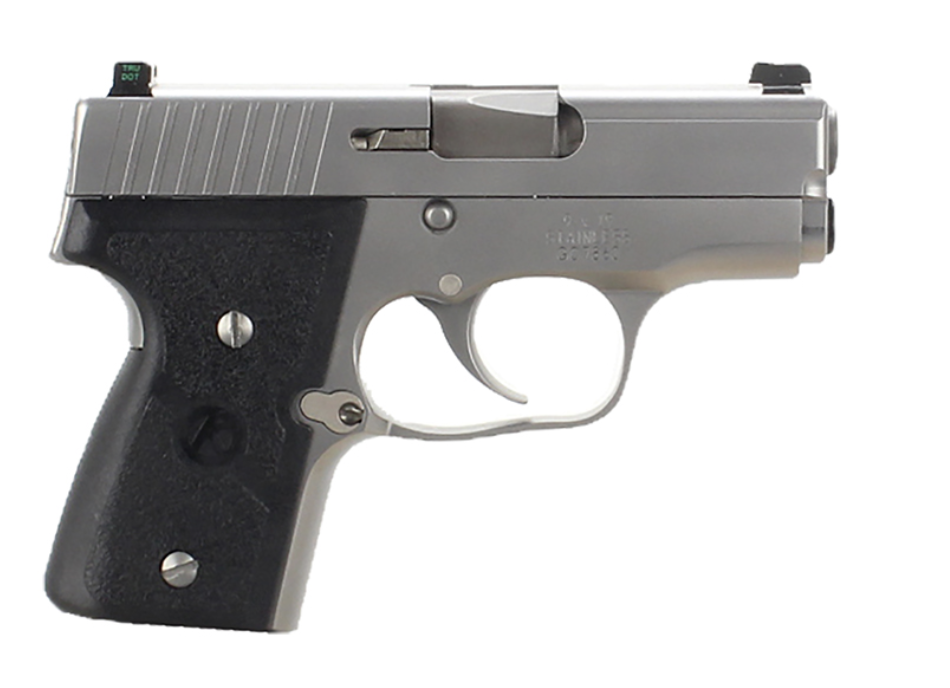Kahr Arms M9093A MK *CA Compliant 9mm Luger Caliber with 3&quot; Barrel, 6+1 or 7+1 Capacity, Overall Matte Stainless Steel Finish, Serrated Slide &amp; Textured Wraparound Black Nylon Grip
