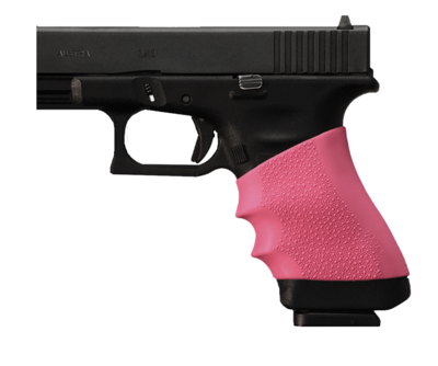 Hogue 17007 HandAll Universal Full Size Grip Sleeve Textured Pink Rubber