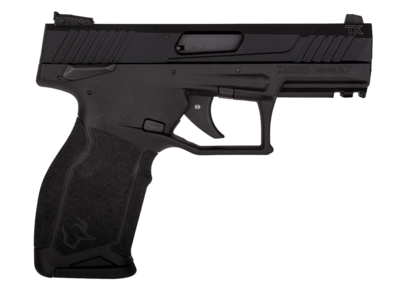 Taurus 1TX22231 TX22C Compact 22 LR 13+1 3.60&quot; Matte Black Steel Barrel, Black Hard Coat Anodized Serrated Aluminum Slide, Black Polymer Frame w/Picatinny Rail Black Polymer Grips