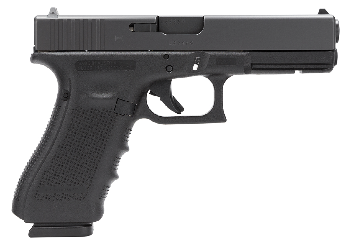Glock PG3150203 G31 Gen4 357 Sig 4.49&quot; Barrel 15+1, Black Frame &amp; Slide, Finger Grooved Rough Texture Grip, Modular Backstrap, Reversible Mag. Catch, Safe Action Trigger