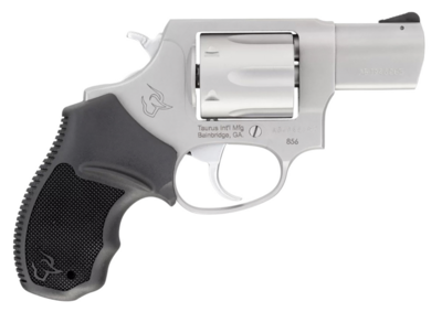 Taurus 285629MA 856 38 Special +P 6 Shot 2&quot; Stainless Steel Barrel, Cylinder &amp; Frame w/Black Rubber Grip