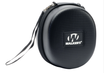 Walker&#39;s GWPREMSC Muff Protective Case Black EVA Includes Detachable Nylon Lanyard
