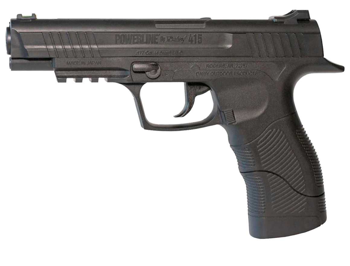 Daisy 5415 Powerline CO2 177 BB 21rd Black Frame &amp; Checkered Polymer Grips