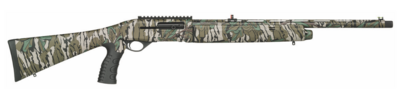 Mossberg  SA Turkey 20 Gauge 4+1 3&quot; 22&quot; Vent Rib Barrel, Overall Mossy Oak Greenleaf, Synthetic Furniture, Dead Ringer Beard Buster Sight System, Extended Choke Included