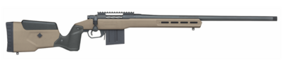 Mossberg Patriot LR 6.5 PRC 10+1 22&quot;, Matte Blued Medium Bull Barrel/Rec, Flat Dark Earth MDT Oryx Tactical