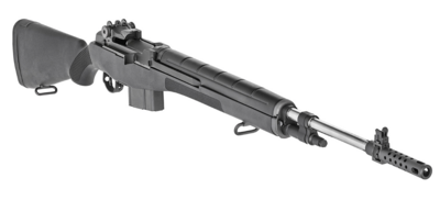 Springfield Armory M1A Loaded *CA Compliant 6.5 Creedmoor 10+1 22&quot; National Match Stainless Steel Barrel w/CA Compliant Muzzle Brake, Black Parkerized Receiver, Two-Stage Match-Grade Trigger, Syntheti